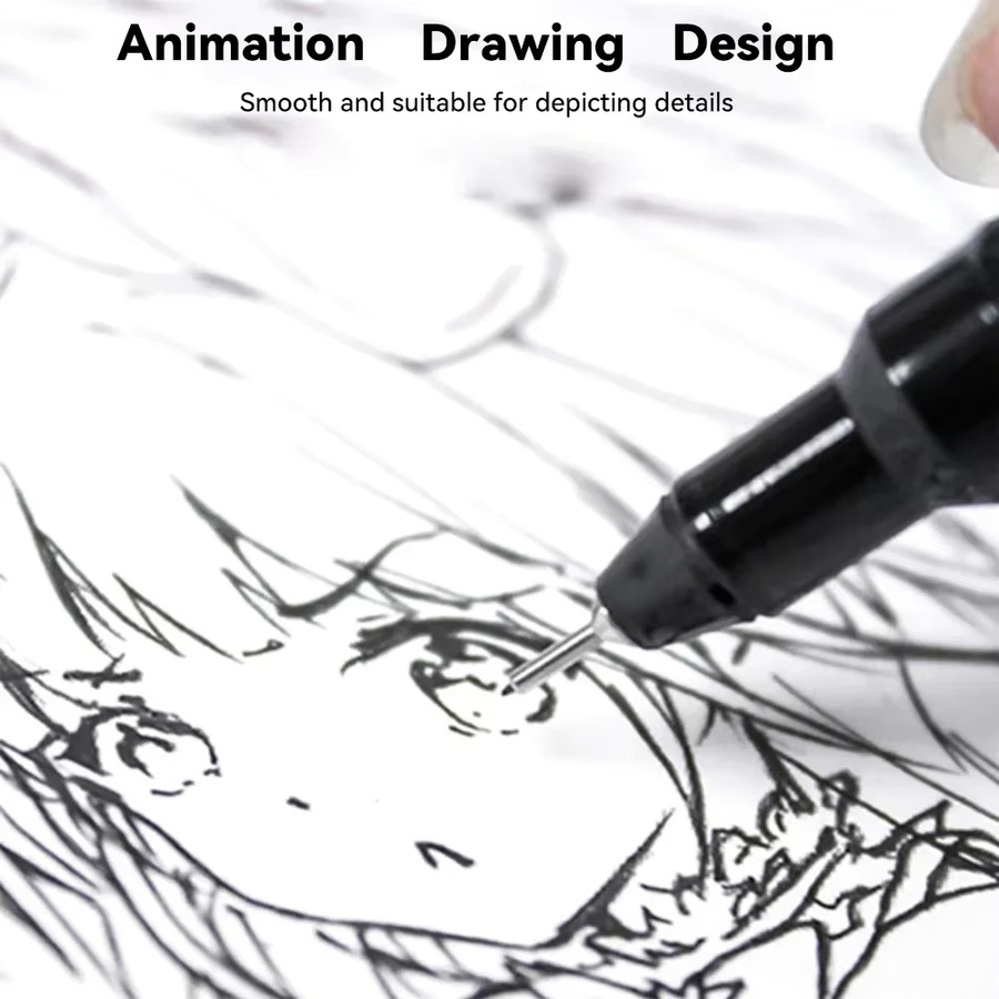 Pigma Micron Fineliner Pens Archivstifte mit schwarzer Tinte für Kalligraphie, Zeichnen und Journaling in verschiedenen Spitzengrößen - Bild 2