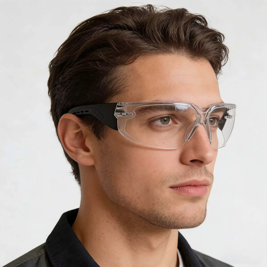 VOPHA Z87.1 Schutzbrille für Herren in Transparent mit Antibeschlag-Schutz HM10 - Bild 2