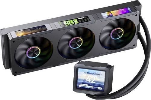 Jonsbo AIO Liquid CPU-Wasserkühlung in Schwarz - Bild 1