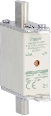 Hager NH-Sicherung 40A, 3 Stück, Weiß - Bild 1