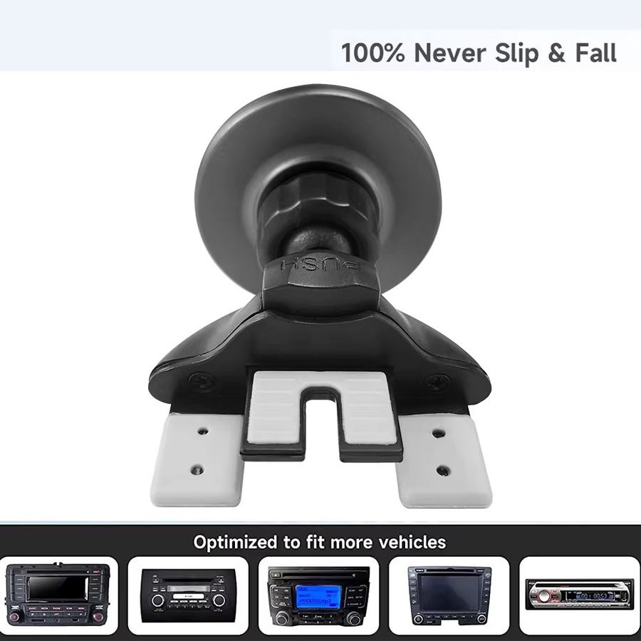 DAGUDON Magnetische Auto CD Slot Handyhalterung für iPhone und Universal Smartphones, Schwarz - Bild 3