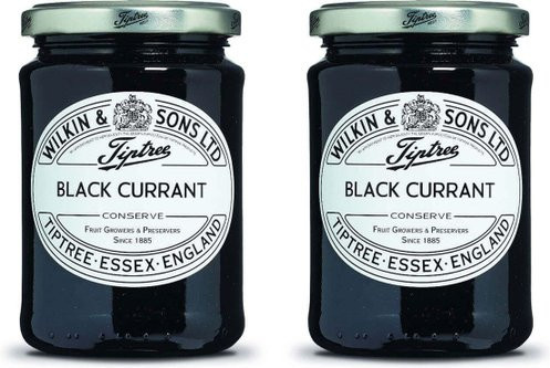 Wilkin & Sons Tiptree Schwarze Johannisbeer-Konfitüre 2 x 340 g - Bild 1