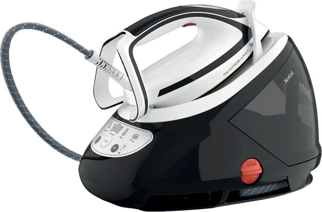 Tefal Pro Express Ultimate GV9550 Dampfbügelstation in Schwarz mit Anti-Calc-Funktion - Bild 1