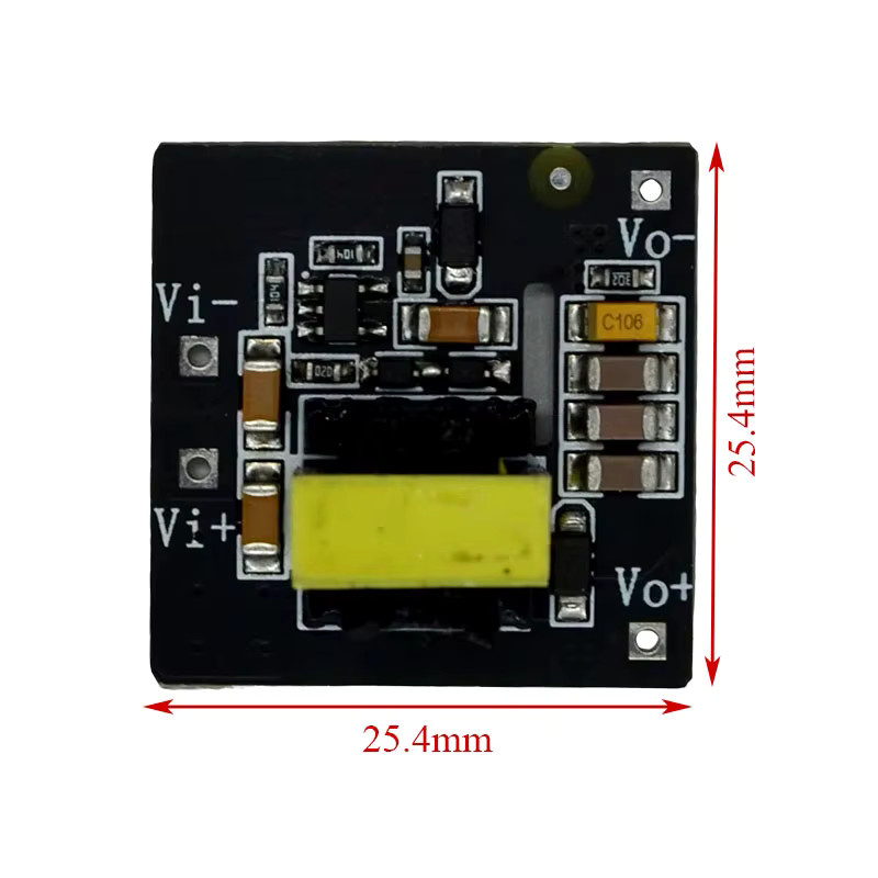 DC-DC Isoliertes Stromversorgungsmodul 5-36V Eingang zu 5V / 12V / 24V Ausgang 5W Buck-Boost-Wandler mit Standard-Pinout - Bild 2