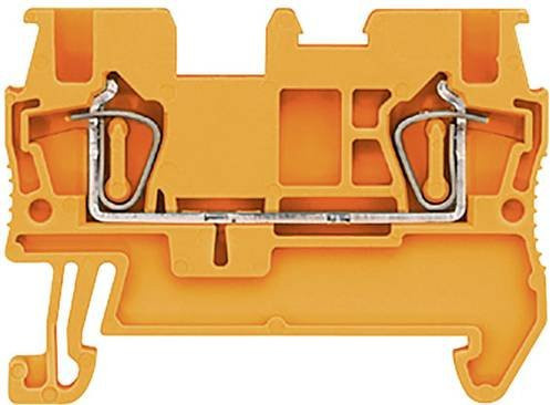 Siemens Durchgangsklemme mit Federzuganschluss in Orange, 50 Stück - Bild 1