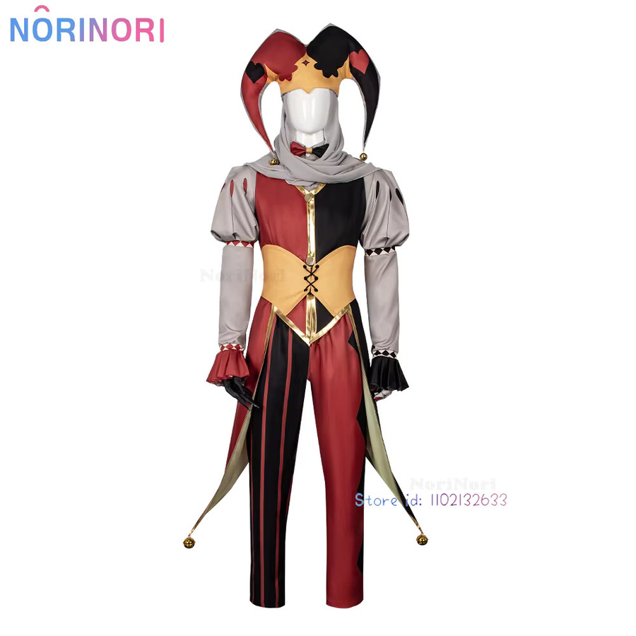 Game Kingdom of Marionettes Jestyn Cosplay, Clown-Puppenkostüm, Set - Bild 4