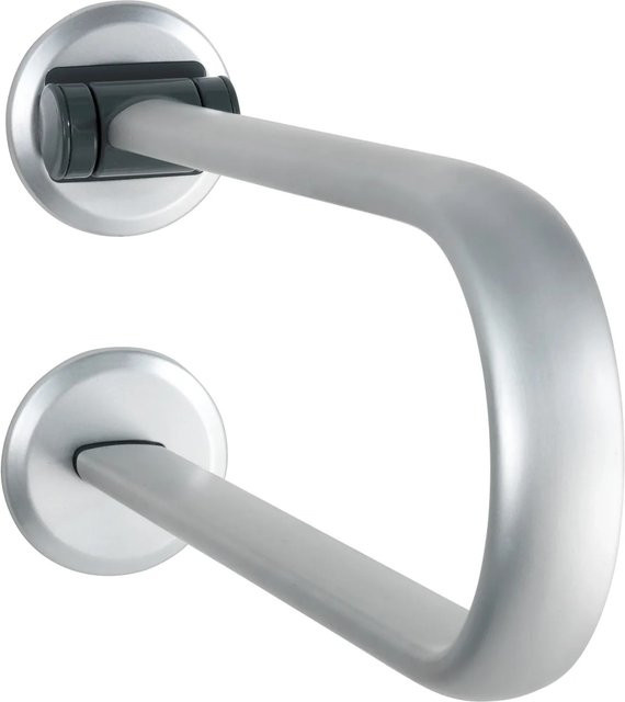 Wenko Badstützgriff Secura Premium aus Aluminium in Silber, klappbar - Bild 1
