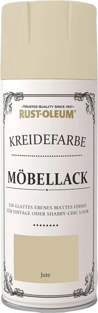 Rust-Oleum Kreidefarbe Sprühfarbe Jute Matt Beige 400 ml - Bild 1