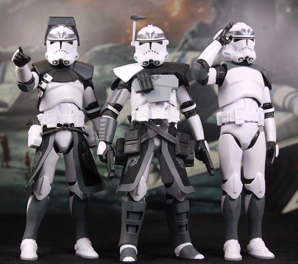 Hasbro Star Wars 104th Trooper Wolf Pack Boost Sinker Comet Kamino ARC Trooper, Actionfigur - Bild 2