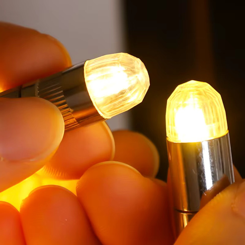 Mini-LED-Glühbirnen batteriebetrieben warmweiß wasserdicht für Luftballons und Dekoration - Bild 3