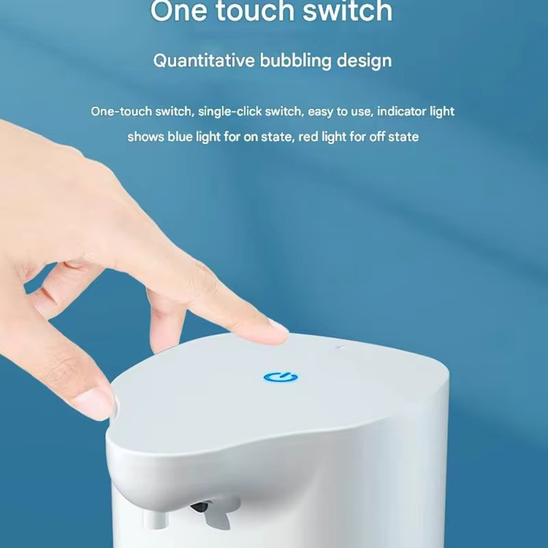 Sarmocare Automatischer berührungsloser Schaumspender mit Infrarot-Sensor, 350ml, Weiß - Bild 2