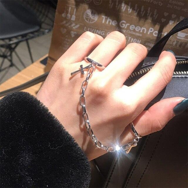 Zovoli Ringe Set, Legierung, Weiß, Unisex - Bild 1