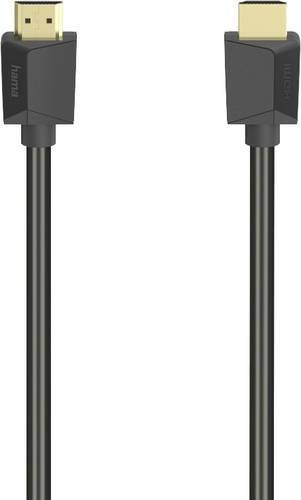 Hama High Speed HDMI Kabel Ultra-HD 4K mit Ethernet/LAN in Schwarz, Länge: 5,00 m - Bild 1