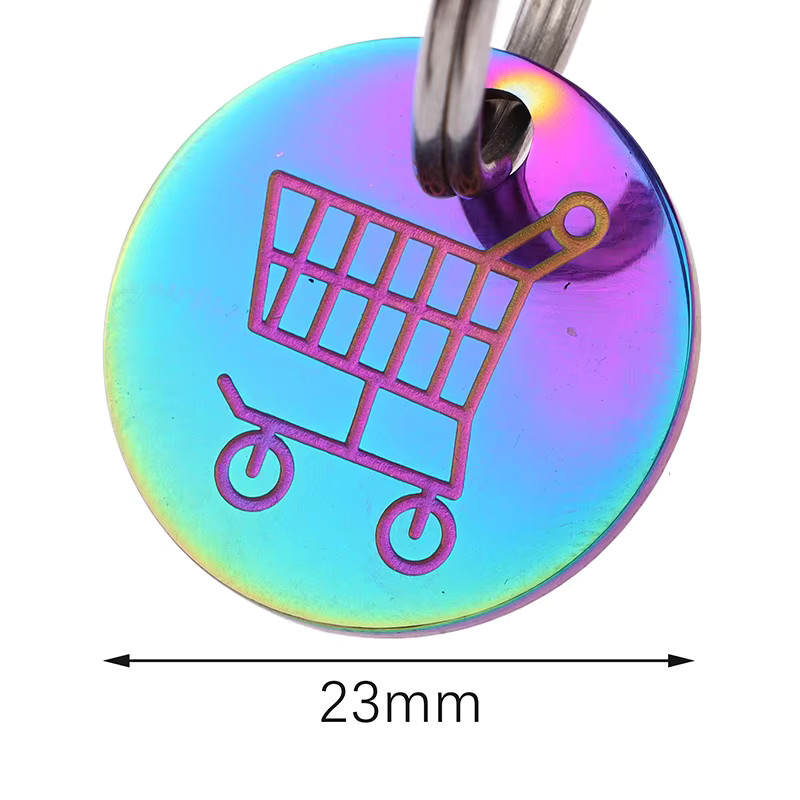 Velishy Schlüsselanhänger, Metall, Unisex, 23 mm - Bild 3