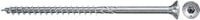 Fischer Power-Fast II Spanplattenschraube mit Senkkopf und Torx, verzinkt, Farbe: Blau/Silber, Durchmesser: 6,0 mm, Länge: 240 mm - Bild 1