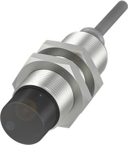 Balluff Induktiver Näherungsschalter BES M18MG-NSC16F-BV02 BES006P, nicht bündig, NPN, Schließer, Farbe: Silber, Material: Messing, Durchmesser: 18 mm, Länge: 55 mm - Bild 1