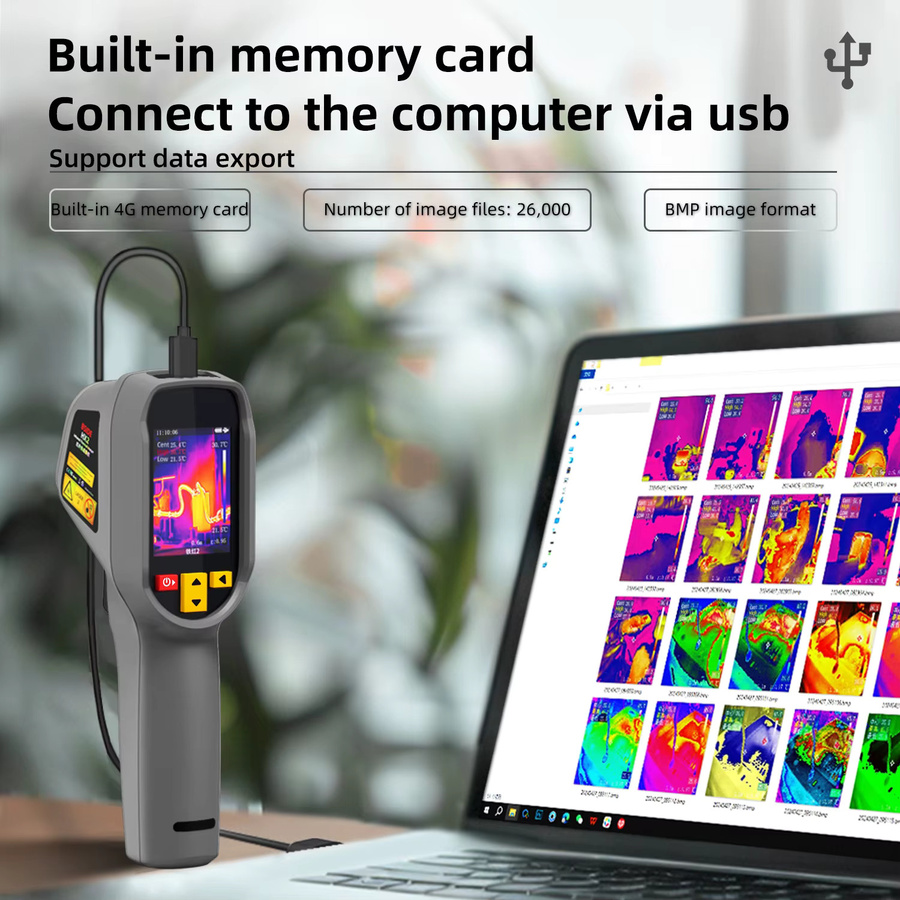 BSIDE Wärmebildkamera als tragbares Handgerät mit HD-Display und 240 x 320 IR-Auflösung für die elektrische Inspektion - Bild 2