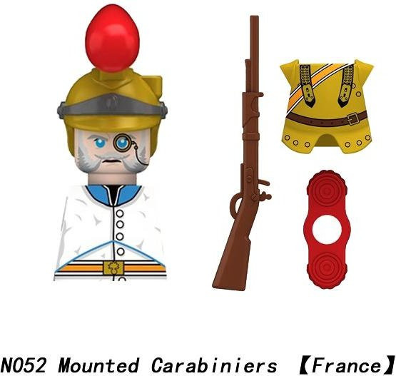 Mittelalterliche Napoleonic War Soldaten Figuren, Britische Französische Füsiliere, ab 14 Jahren - Bild 1