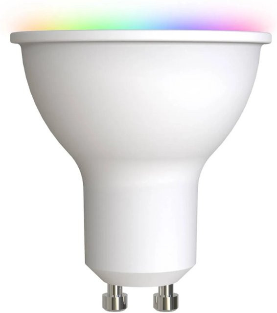 LUUMR Smart LED GU10 Lampe mit RGBW, WLAN, Tuya, Amazon Alexa und Google Assistant, Weiß - Bild 1