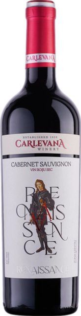 Carlevana Renaissance Cabernet Sauvignon Rotwein, 2020, Moldawien, trocken, 0,75 l - Bild 1