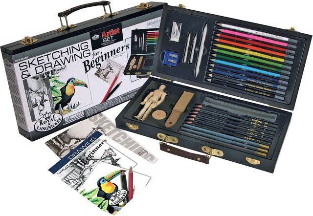 Royal Langnickel Zeichnen & Malen Komplett-Set 30-teiliges Set - Bild 1