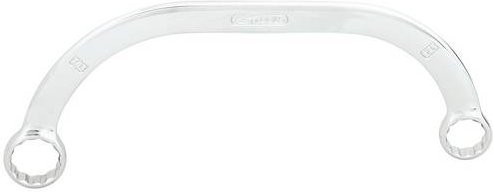 KS Tools CHROMEplus Doppel-Ringschlüssel 17x19mm in Silber aus Chrom-Vanadium-Stahl - Bild 1