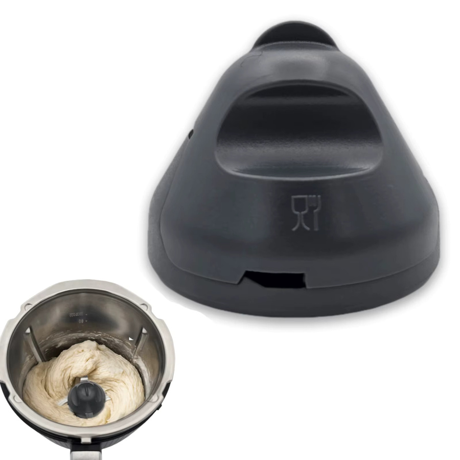 Vorwerk Mixer Klingen Schutz für Thermomix TM7 in Schwarz zum Kneten von Teig - Bild 5