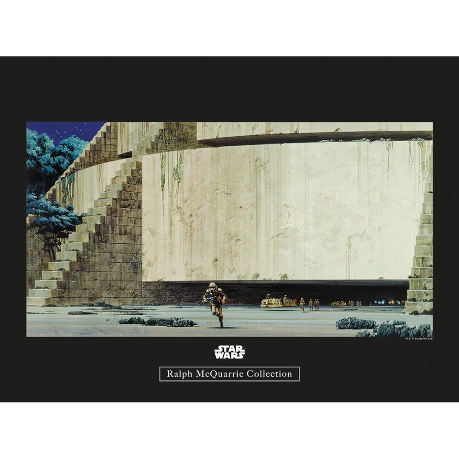 Komar Wandbild Star Wars Temple Multicolor B: 40 cm, H: 30 cm - Bild 2