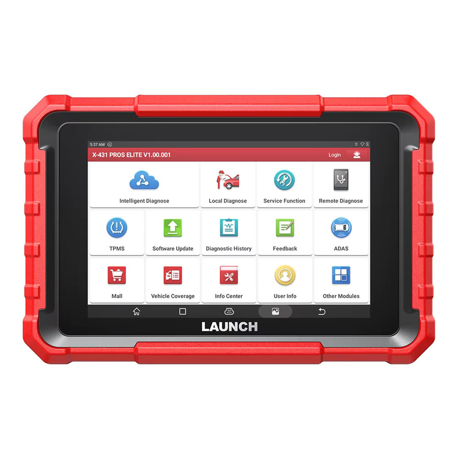 LAUNCH X431 PROS Elite OBD2 Auto Diagnose Werkzeug Professioneller Automotive Scanner - Bild 2
