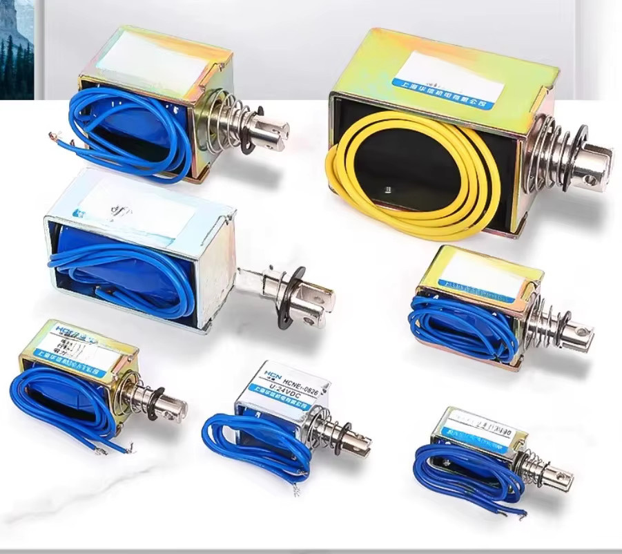 VIDONIA Open Frame Elektromagnet Push & Pull DC 12V/24V mit 10mm Hub und 700g Haltekraft - Bild 2