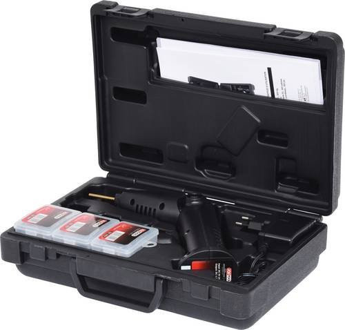 KS Tools Kunststoffreparatur-Satz kabellos in Schwarz, 302-teilig - Bild 1