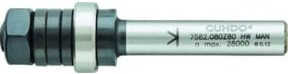 GUHDO Aufnahmedorn einteilig mit Anlauflager in Silber, D16 d8 S8 - Bild 1