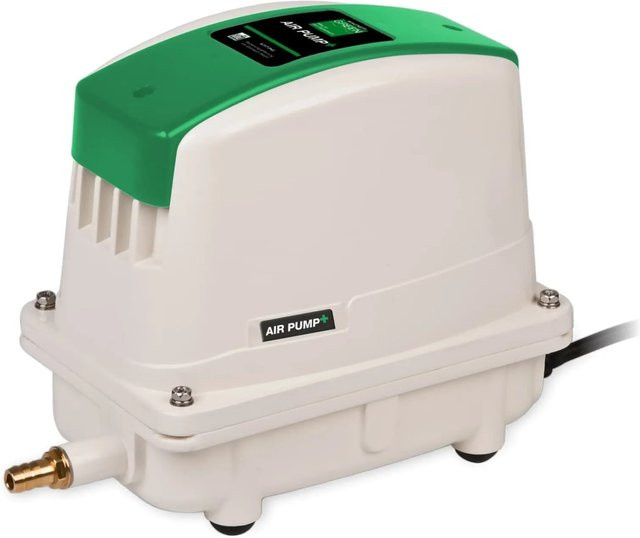 Wagner GREEN Air Pump+ AP-60 Luftpumpe, 30 Watt, 70 L/min, max. Förderhöhe 2,8 m, Weiß - Bild 1