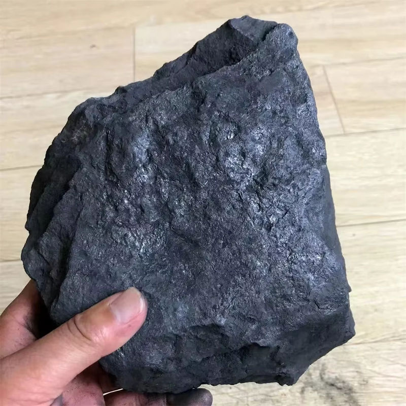 Schungit Kieselsteine in Schwarz als natürlicher Rohstein für Reiki und Chakra-Arbeit - Bild 4