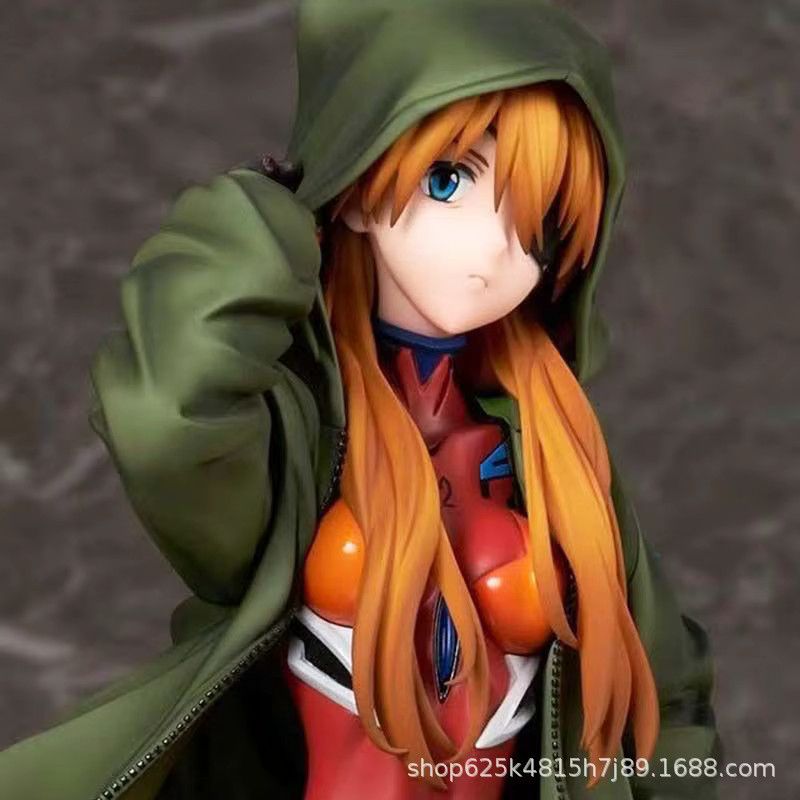 Bandai Anime EVA Asuka Action Figure Theatralische Version, Multicolor, Höhe: 24 cm - Bild 3