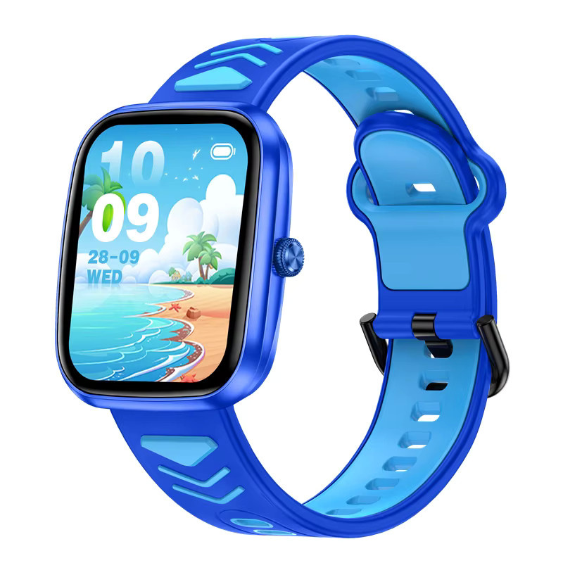 LIGE Kinderspiel-Smartwatch in Blau mit Touchscreen, Puzzlespielen, Schrittzähler, Wecker und Taschenrechner - Bild 7