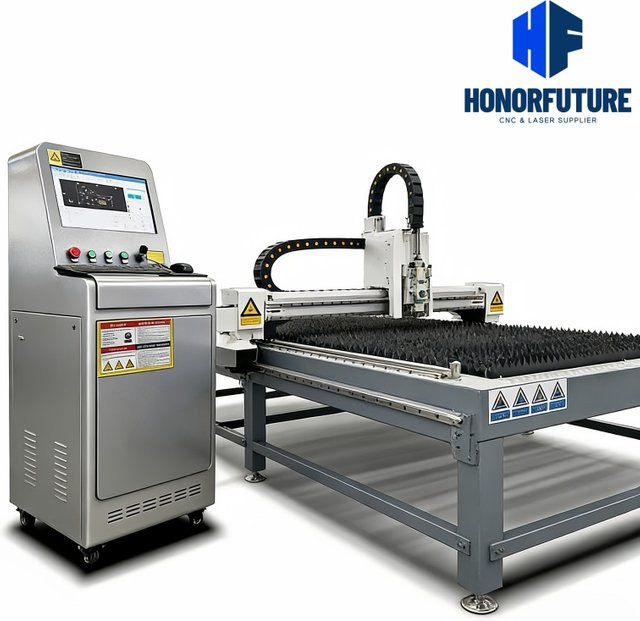 Honorfuture 1530 Faserlaser-Schneidmaschine für die Blechbearbeitung mit 1,5kW bis 12kW Leistung - Bild 1
