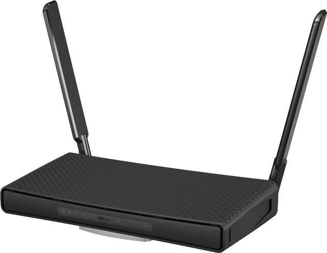 Mikrotik hAP ax³ WLAN-Router WiFi 6 Dual-Band 2,4 GHz/5 GHz Gigabit Ethernet Schwarz (C53UIG+5HPAXD2HPAXD) - Bild 1