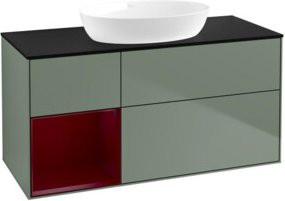 V&B Waschtischunterschrank Finion in Lackausführung, Breite: 120 cm, Tiefe: 50,1 cm, Höhe: 50,1 cm - Bild 1