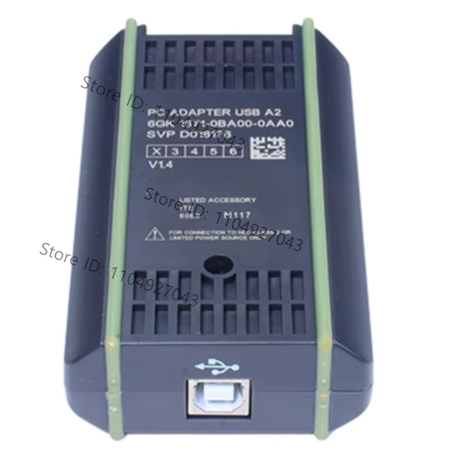 Siemens PC-Adapter USB A2-Kabel für S7-200/300/400 PLC DP PPI MPI Profibus 6GK 1571-0BA00-0AA0 Schwarz - Bild 2