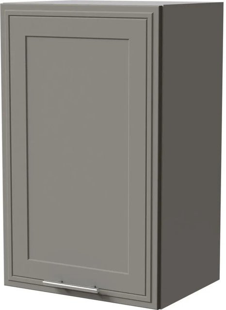 Feldmann-Wohnen Hängeschrank Salo Grau Matt mit Soft-Close-Türen und Regalböden, B/T/H: 45 x 32,5 x 72 cm - Bild 1