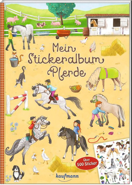 Mein Stickeralbum Pferde von Kaufmann Ernst Vlg GmbH in Multicolour - Bild 1