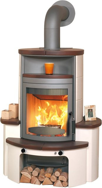 Hark Avenso GT ECOplus Kaminofen in Jola-Braun/Stone mit 6 kW Leistung - Bild 1