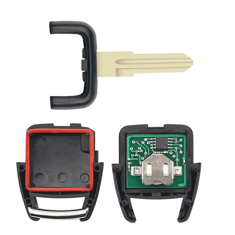 KEYYOU Fernbedienung Auto Schlüssel 433,92 MHz mit 2 Tasten in Schwarz für Opel Zafira und Astra A/G (1999-2005) - Bild 4