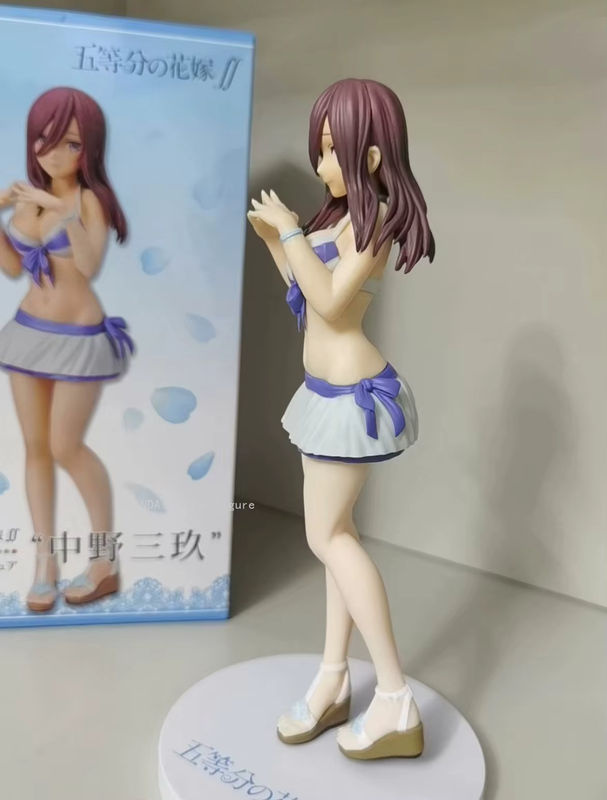 Sega Gotoubun no Hanayome Nakano Sanjiu Ichika Nino Badeanzug Anime Figur mehrfarbig - Bild 5
