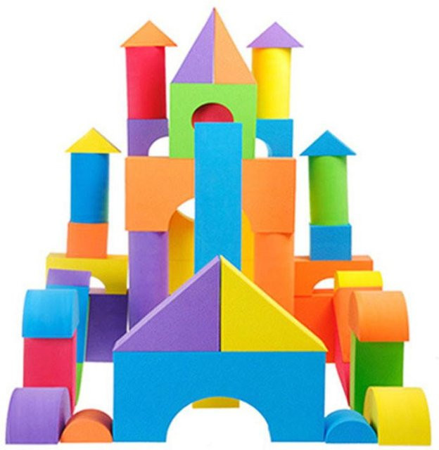 Kidsly Bausteine, Schaumstoff, Bunt / Mehrfarbig, 38-teiliges Set, ab 14 Jahre - Bild 1