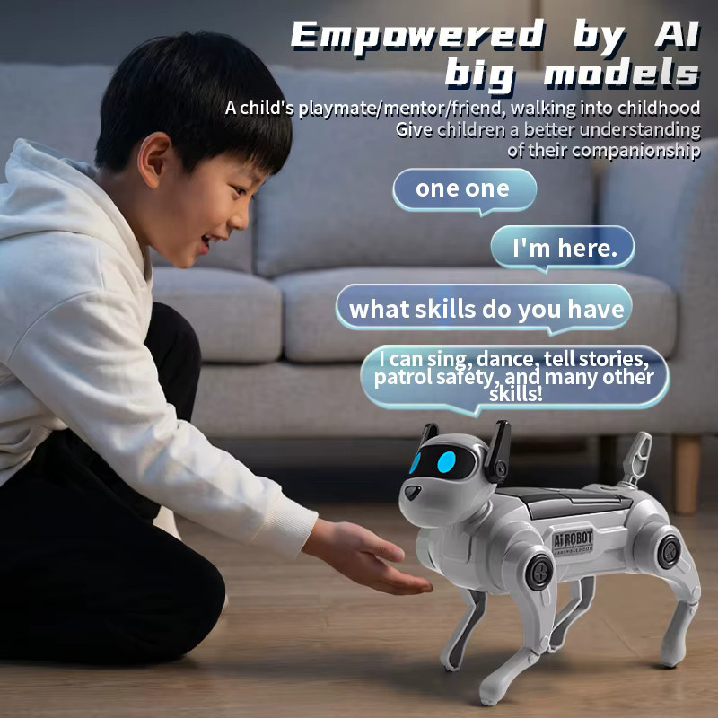 Kmoist Roboter-Hund, interaktives Kinderspielzeug, ferngesteuert - Bild 2