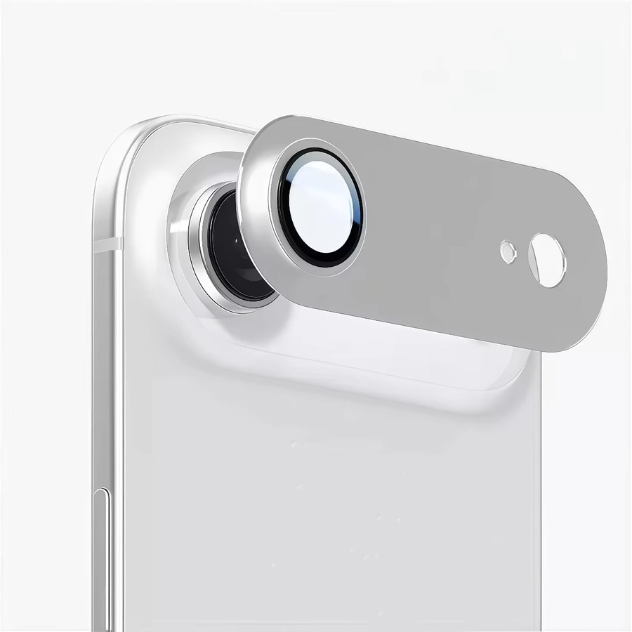 Matte Armor Ziai Kameraschutzabdeckung für Apple iPhone 17 Air in Schwarz - Bild 5