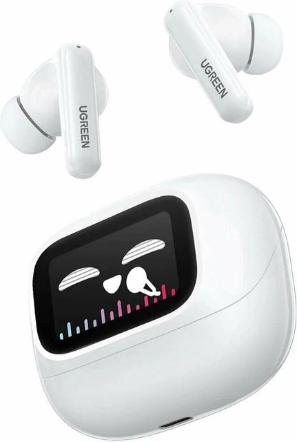 UGREEN HiTune T6 Magic WS211 TWS Bluetooth Kopfhörer mit ANC und MultiPoint in Weiß - Bild 1