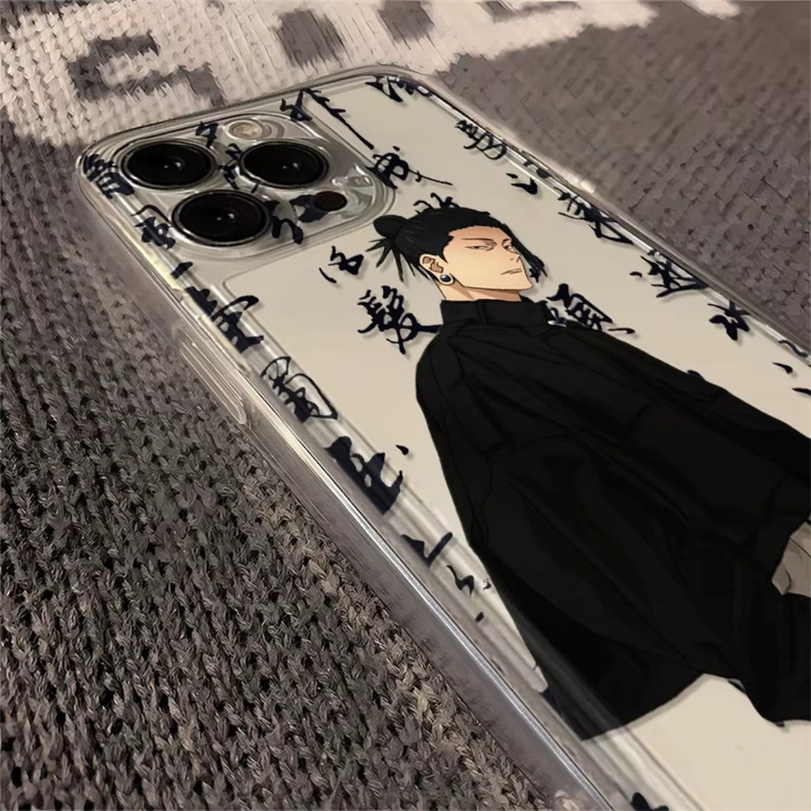 Geto Suguru Anime Handyhülle aus Soft TPU für Samsung Galaxy S24 S23 S22 S21 S20 S10 Note20 Note10 Plus Ultra Lite 5G, Mehrfarbig - Bild 4